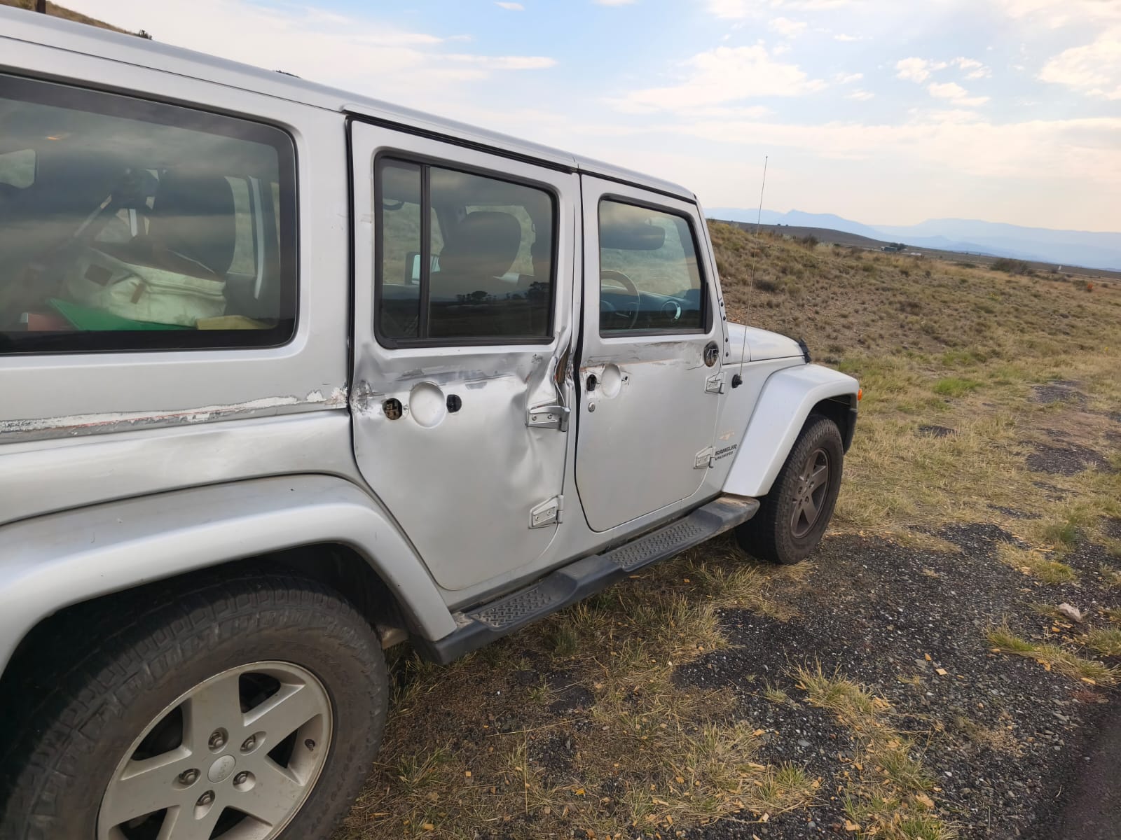 Vehicle before repair at Car Magic Autobody